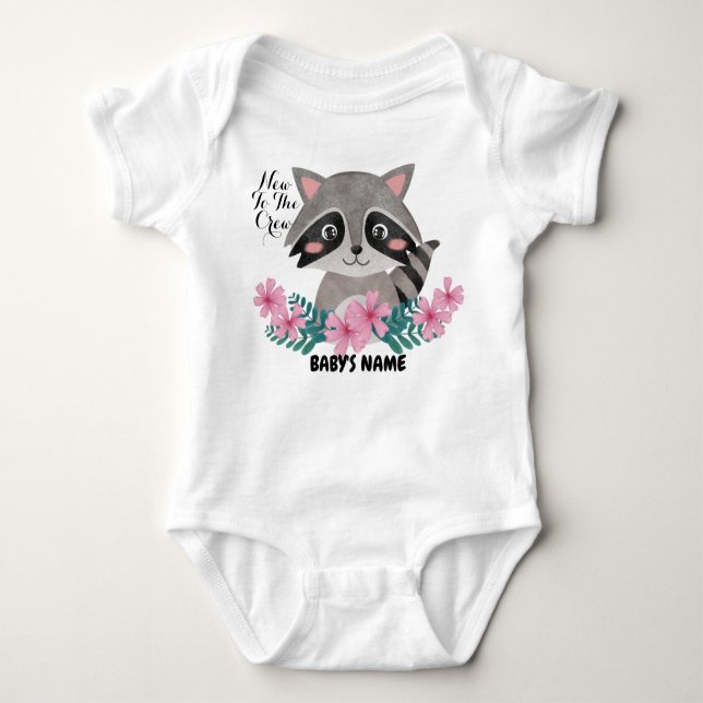 Body Bodysuits T-shirt bébé pour bébé nouveau à l'équip (Devant)