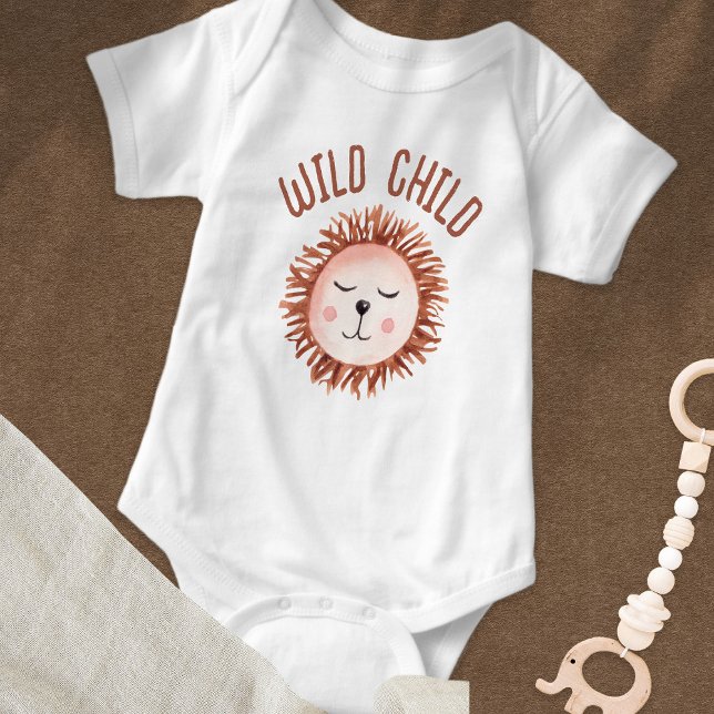 Body Boho mignon Lion Fils Enfant bébé (Créateur téléchargé)