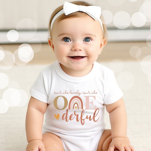 Body Boho Rainbow n'est-elle pas un magnifique costume  (Isn't she lovely, Isn't she Onederful Bodysuit)