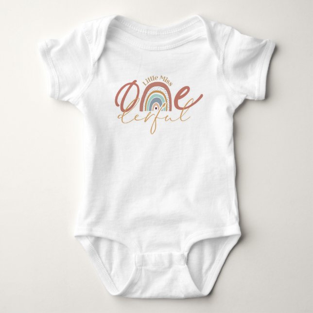 Body Boho Rainbow - Petite Miss Onederful (Devant)