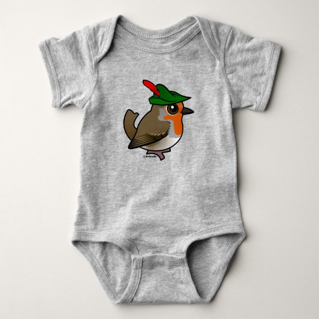 Body Bois Robin Européen Birdorable (Devant)