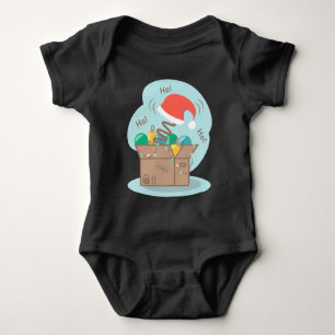 Body Boite artisanale avec décoration de Noël et chapea