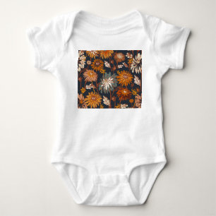 Body Bold Dahlia Chrysanthemum Motif chinois