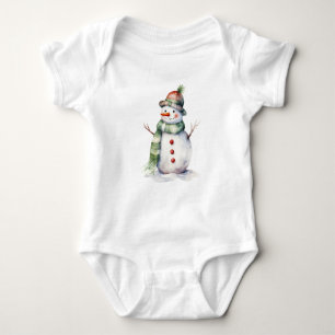 Body Bonhomme de neige mignon et réaliste