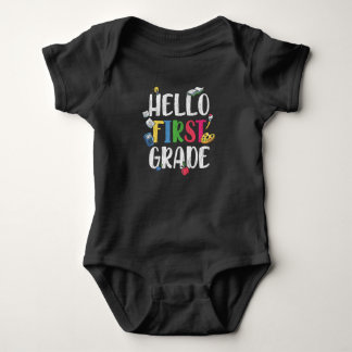 Body Bonjour Cadeau pour la classe de CP pour enfants