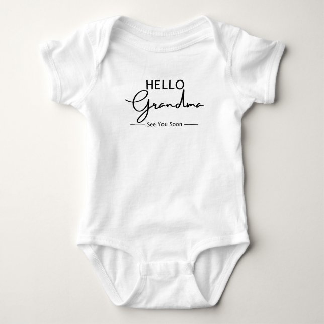 Body Bonjour, grand-mère, à bientôt (Devant)