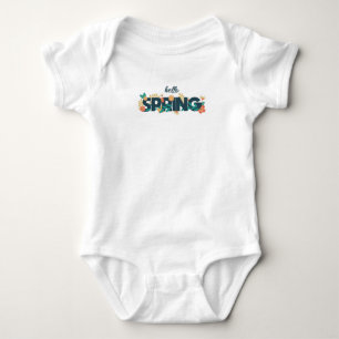Body Bonjour motif de printemps Fleurs belles Plantes