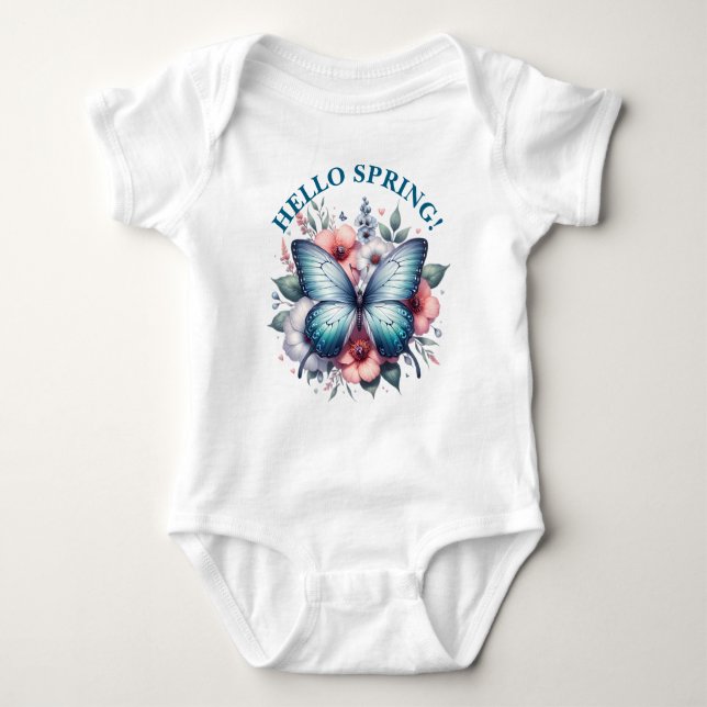 Body Bonjour Papillon de Printemps-96282 (Devant)