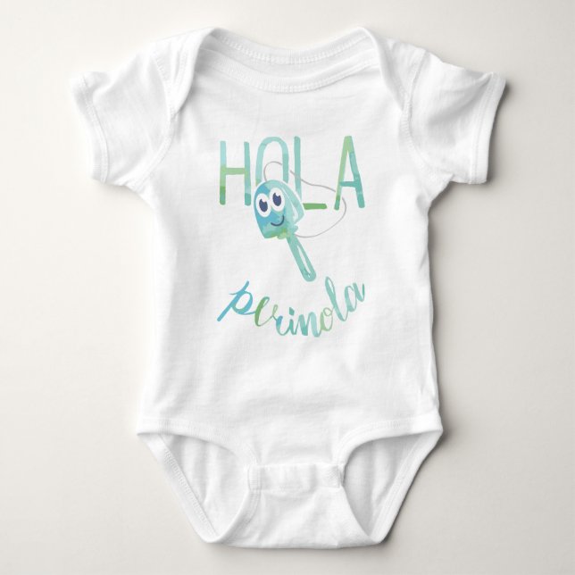 Body Bonjour Perinola Watercolor Venezuelan Phrases (Devant)