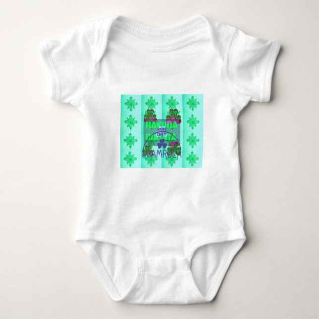 Body Bonne Saint Patrick's Day Hakuna Matata Art Print (Devant)