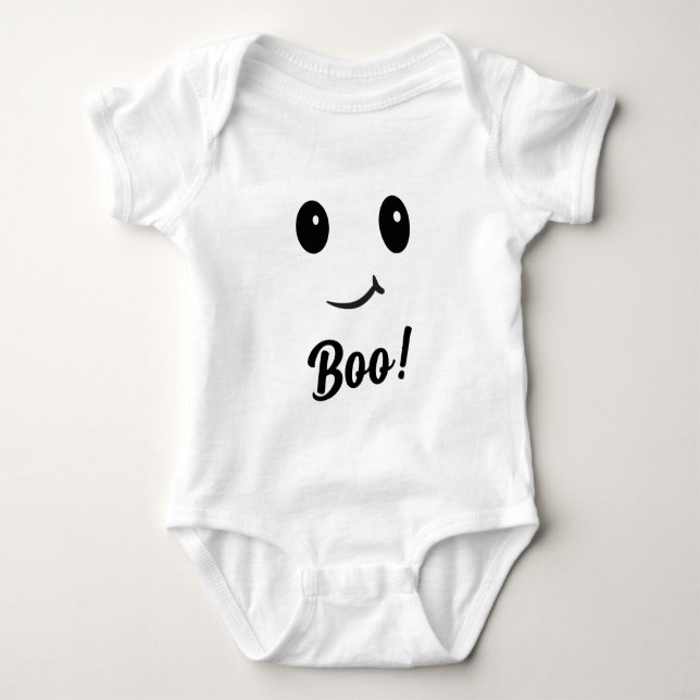 Body Boo ! Costume Fantôme bébé confortable (Devant)