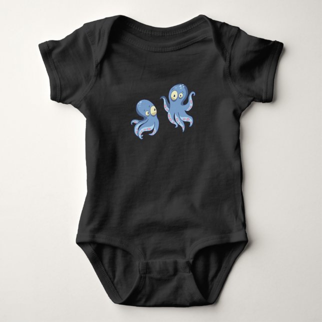 Body Boo Octopus Blue Kids Vêtements & Décor (Devant)