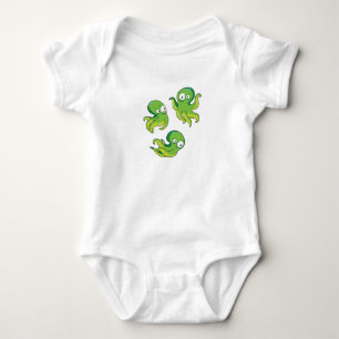 Body Boo Octopus Green Kids Clothing & Décor
