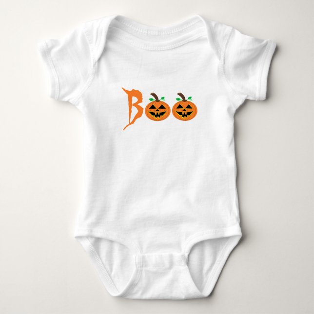 Body BOO ! T-shirt Citrouille Halloween (Devant)