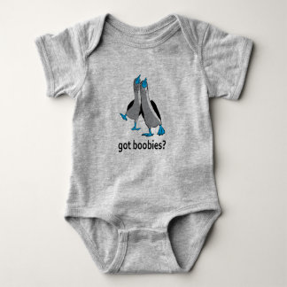 Body Boobie au pied bleu