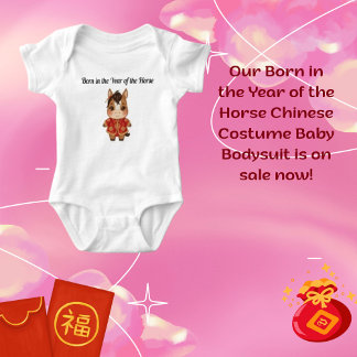 Body Born in the Year of the Horse Chinese Costume