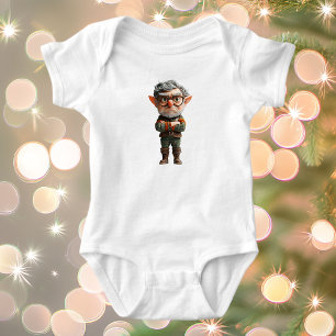 Body Boss Christmas Elf Baby Bodysuit