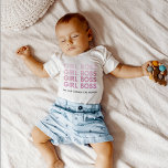 Body Boss de fille rose moderne Meilleur cadeau de fill<br><div class="desc">Boss de fille rose moderne Meilleur cadeau de fille</div>