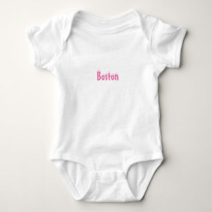 Body "Boston" rose neige -