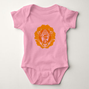 Body Bouddha orange et jaune