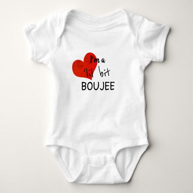 Body BOUJEE Baby - I'm a Lil Bit Bougie - Vêtements amu (Devant)