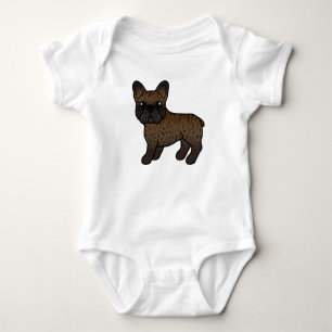 Body Bouledogue français bringé Chien de dessin animé m