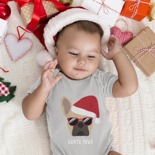 Body Bouledogue français fawn lumineux de Noël