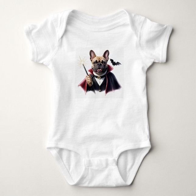 Body Bouledogue français Halloween (Devant)