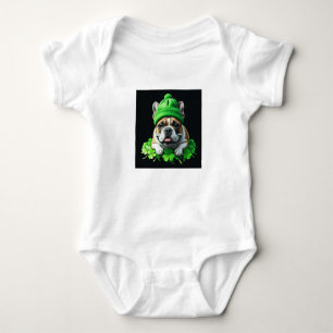 Body Bouledogue français St. Patrick's Day Trèfle Chanc