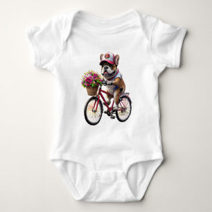 Body Bouledogue français vélo French Bulldog