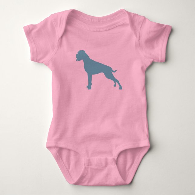 Body Boxer Hund sarcelle (Devant)