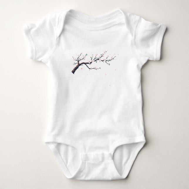 Body Branche d'arbre japonaise minimale (Devant)