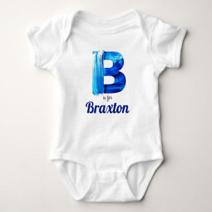 Body Braxton Nom Reveillez Lettre Boy Blue Paint Nouvea