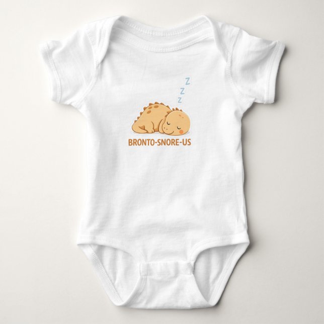 Body Bronto snore us Cute Dino Pun – Funny Kawaii Dinos (Devant)