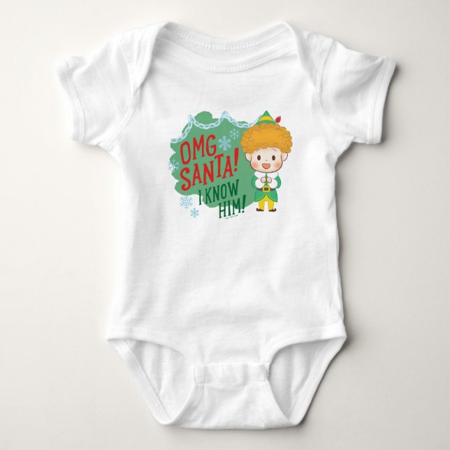 Body Buddy l'Elf OMG Santa ! Je le connais ! (Devant)