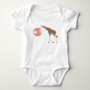 Body Bulle de gomme Giraffe soufflante bulle