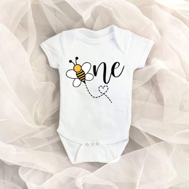 Body Bumble Bee Thème ONE 1er Anniversaire Baby Bodysui (Créateur téléchargé)