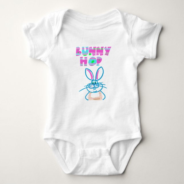 BODY BUNNY DE PÂQUES INFANT CREEPER TEL (Devant)
