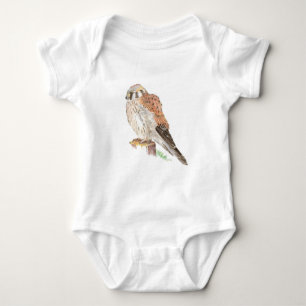 Body Buse à mouches Kestrel, Aquarelle