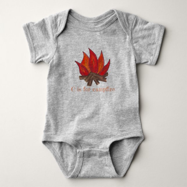 Body C est pour Campfire Camp Flammes Loges Outdoor (Devant)