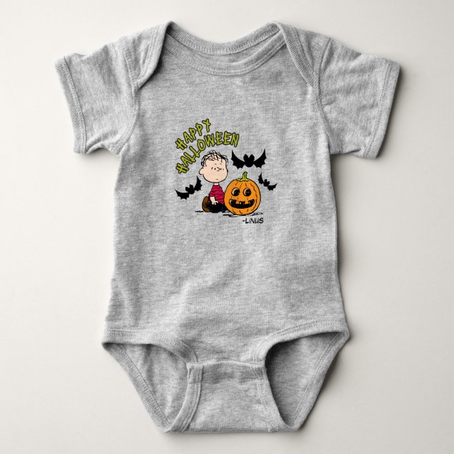 Body cacahuètes | Happy Halloween Linus (Devant)