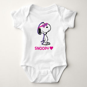 Body cacahuètes   Lunettes de soleil Coeur Snoopy