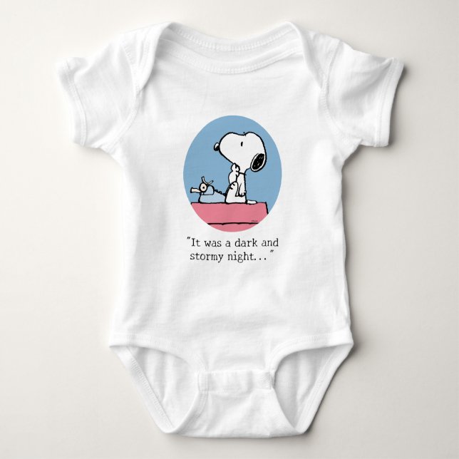 Body cacahuètes | Snoopy à la machine à écrire (Devant)