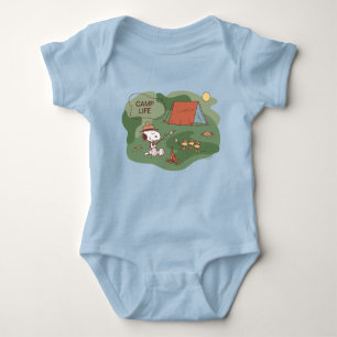 Body cacahuètes Snoopy & Woodstock Happy Campers