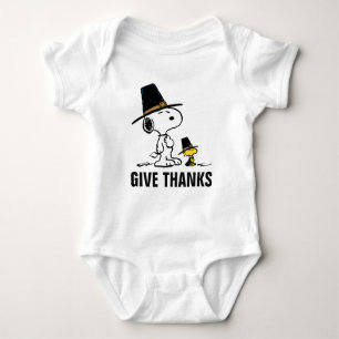 Body cacahuètes   Snoopy & Woodstock Pilgrim