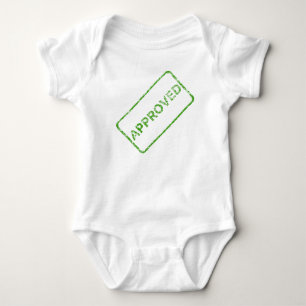 Body Cachet bébé "Approuvé"