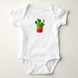 Body Cactus Coeur Nom personnalisé Cute Unisex