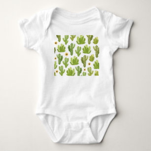 Body Cactus du désert vert : Aquarelle transparente