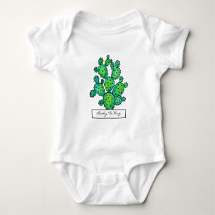 Body Cactus épineux d'aquarelle magnifique