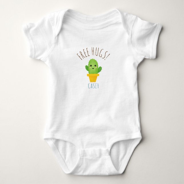 Body Cactus mignon cadeau bébé pour nouveau-né (Devant)